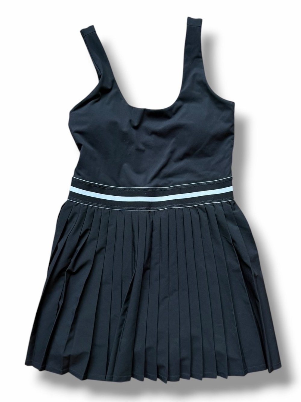 All in motion Black Pleated Tennis Athletic Dress Size M